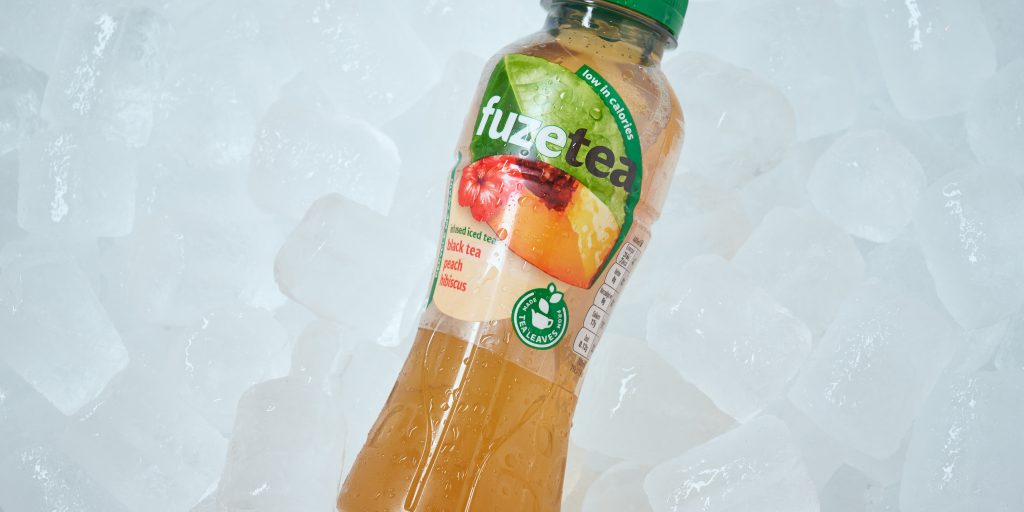 Fuze tea peach hibiscus