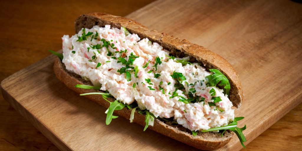 Pistoletje Krabsalade