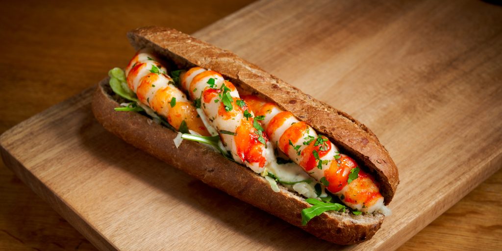 Pistoletje Surimi Scampi